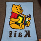 Winnie The Pooh Reading 120x120 PERSONALIZE