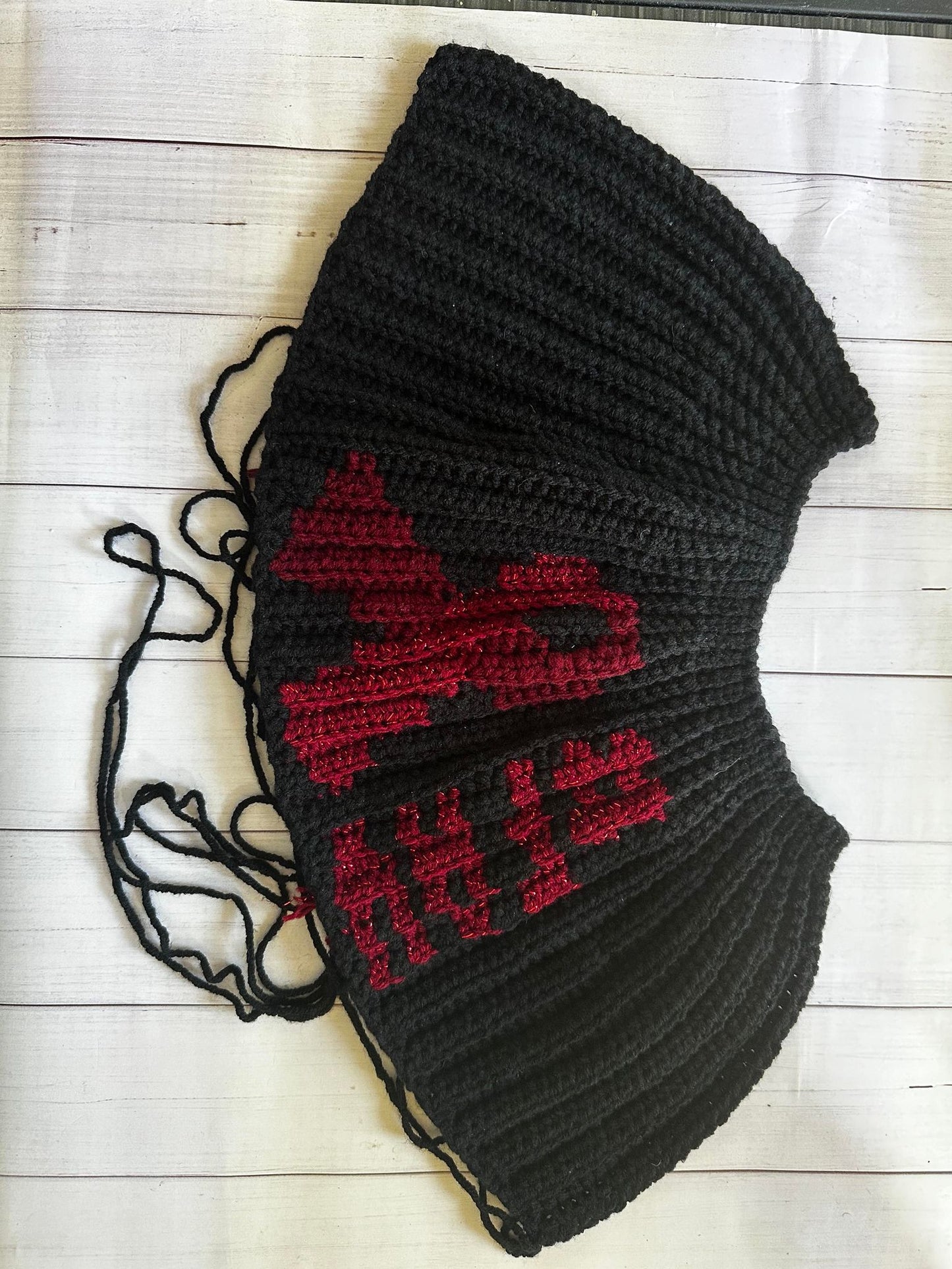 Awareness Hat Crochet Pattern with Graph