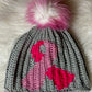 Awareness Hat Crochet Pattern with Graph