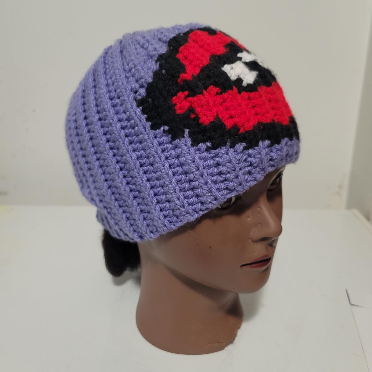 Awareness Hat Crochet Pattern with Graph