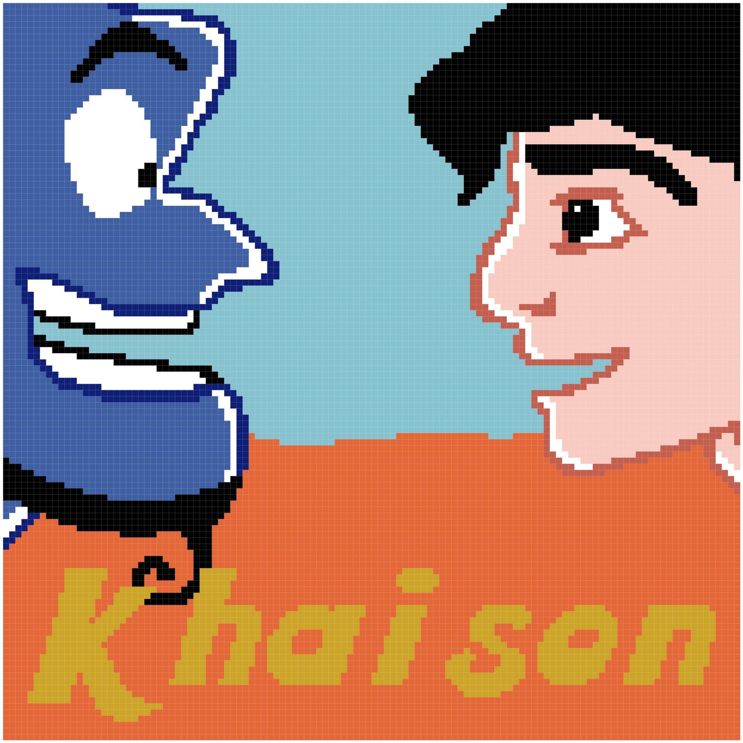 Aladdin and Genie 120x120 PERSONALIZED