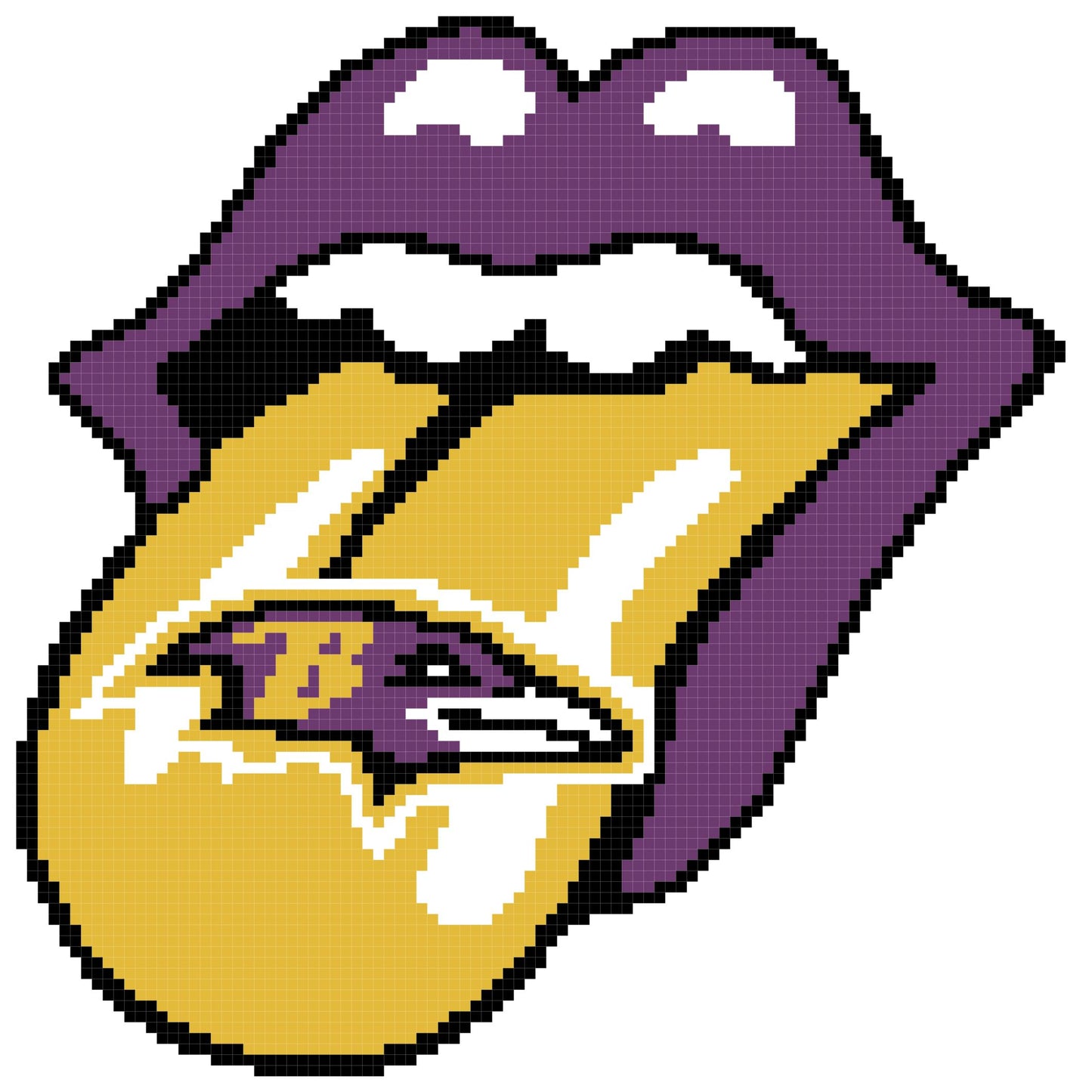 Baltimore Ravens Tongue Out Pillow 100x100