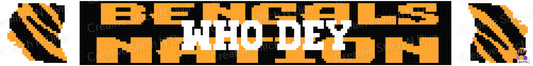 Bengals Nation Scarf 2025 250x30