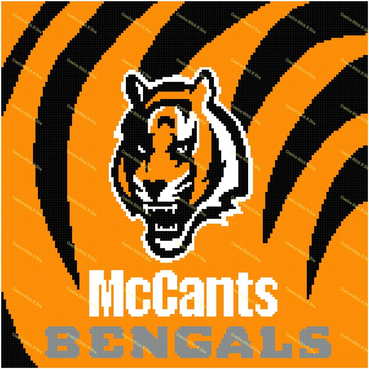 Bengals Print 150x150 PERSONALIZE