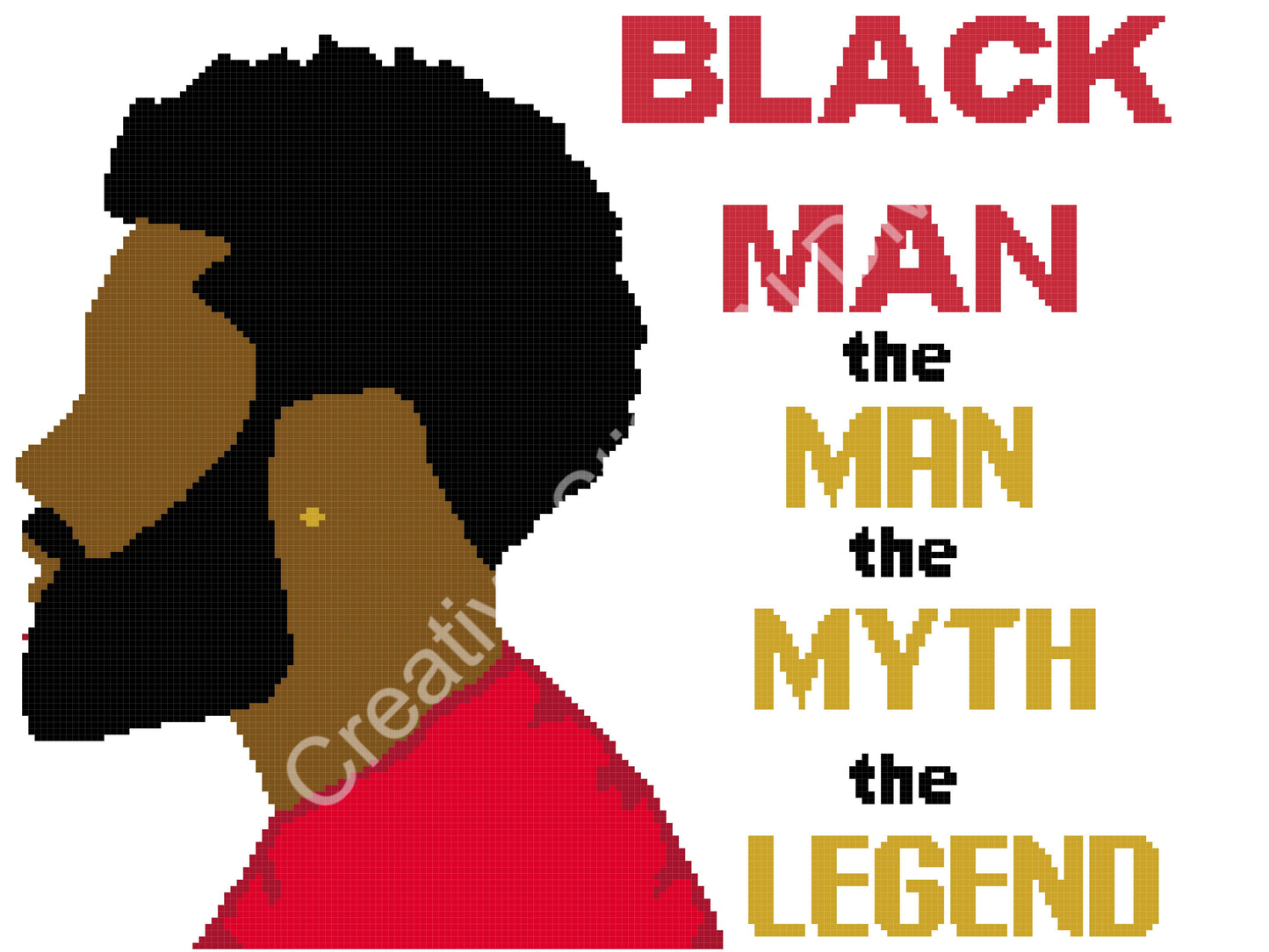 Black Man The Man 200x150