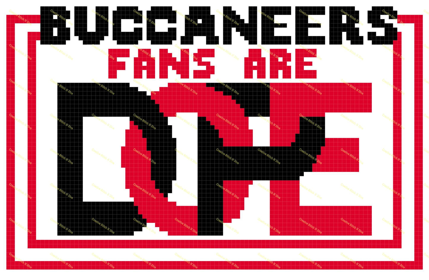 Buccaneers Fans Dope Pillow 100x65