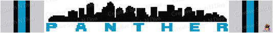 Carolina Panthers Scarf 2025 250x30