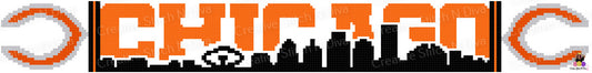 Chicago Bears Scarf 2025 250x30