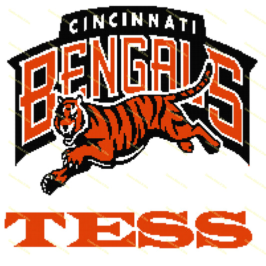 Cincinnati Bengals 200x200 PERSONALIZE