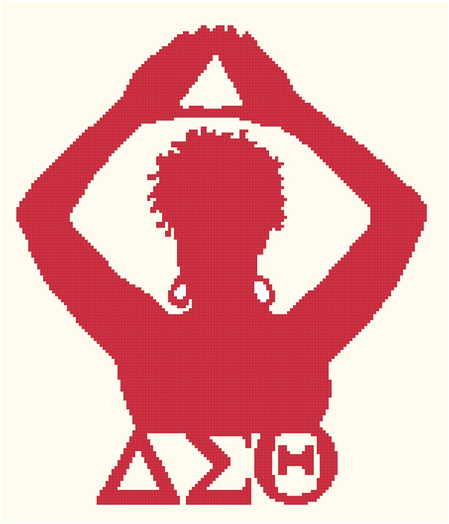 Delta Lady Hand Sign 150x175