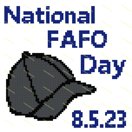 National FAFO Day Pillow 80x80