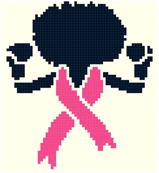 Fight Cancer Afro Pillow 60x65