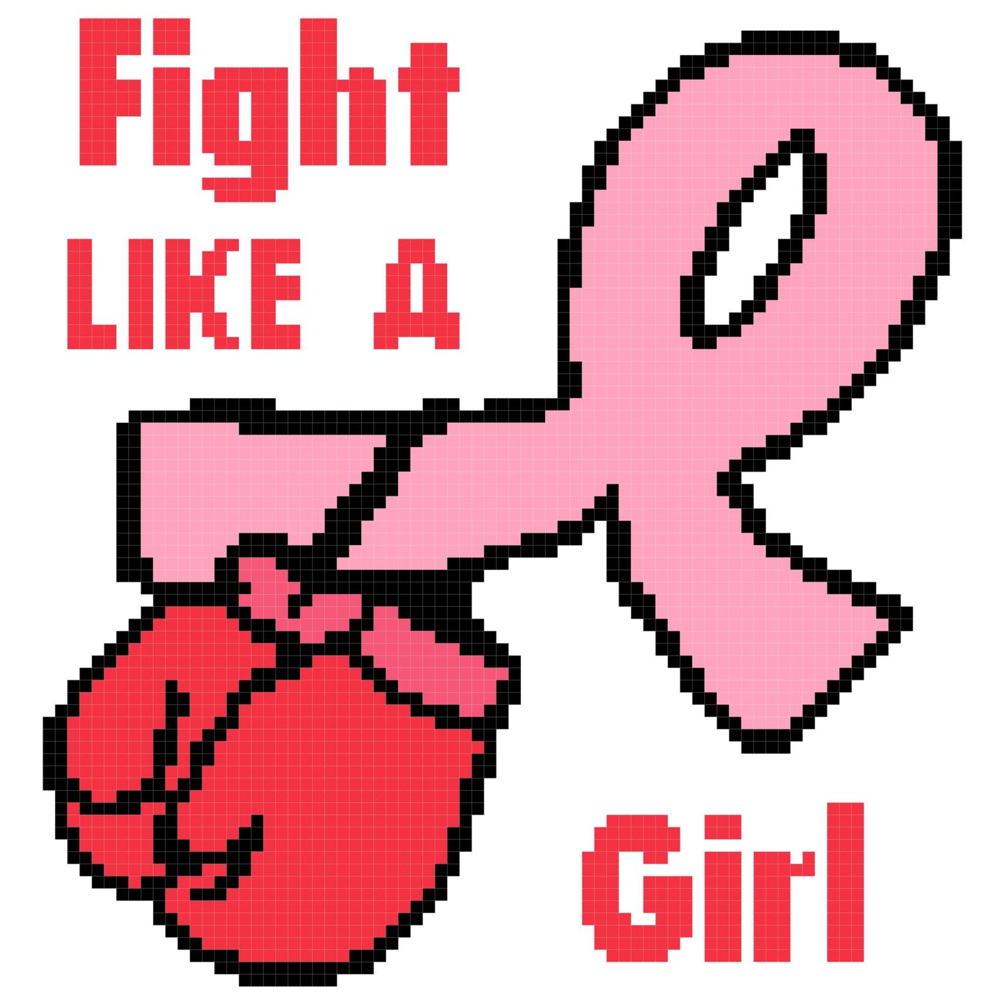 Fight Like a girl Pillow 80x80