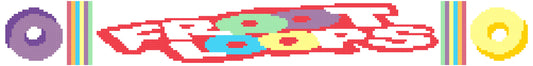 Fruit Loops Cereal Scarf 250x30