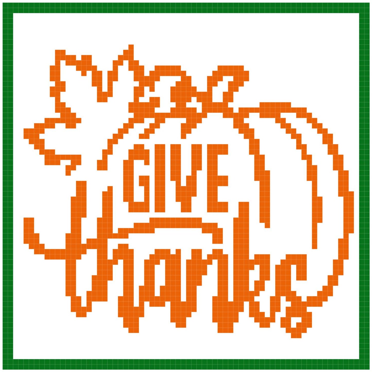 Give Thanks Pillow 70x70