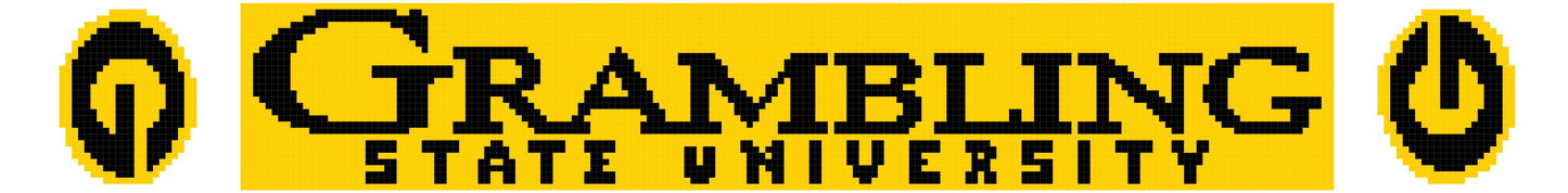 Grambling University Scarf 250x30