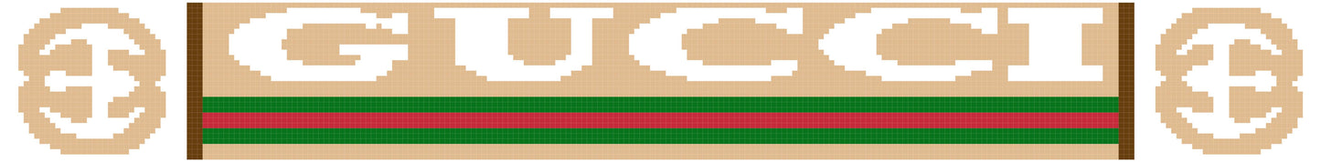 Gucci Inspired Scarf 250x30