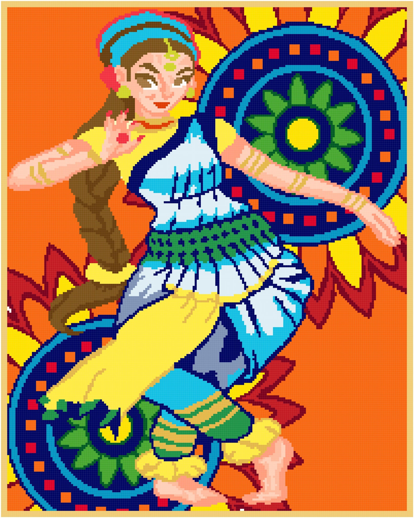 Indian Dancer 200x250