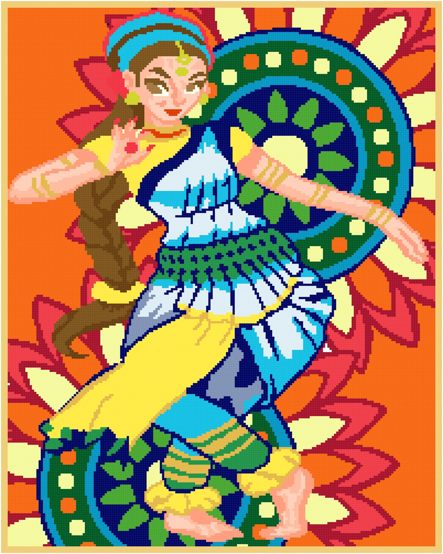 Indian Dancer 200x250