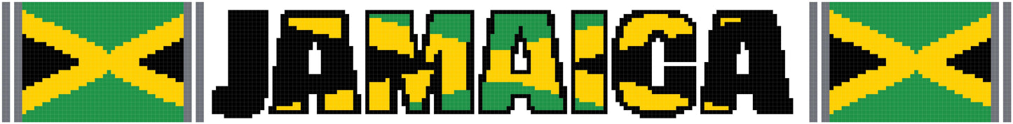 Jamaican Flag Scarf 250x130