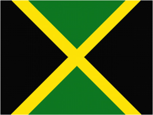 Jamaican Flag Plain  200x150