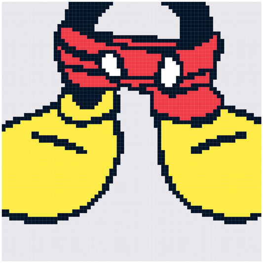 Mickey Pants Down Pillow