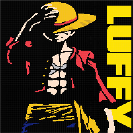 Monkey D Luffy with Name 200x200