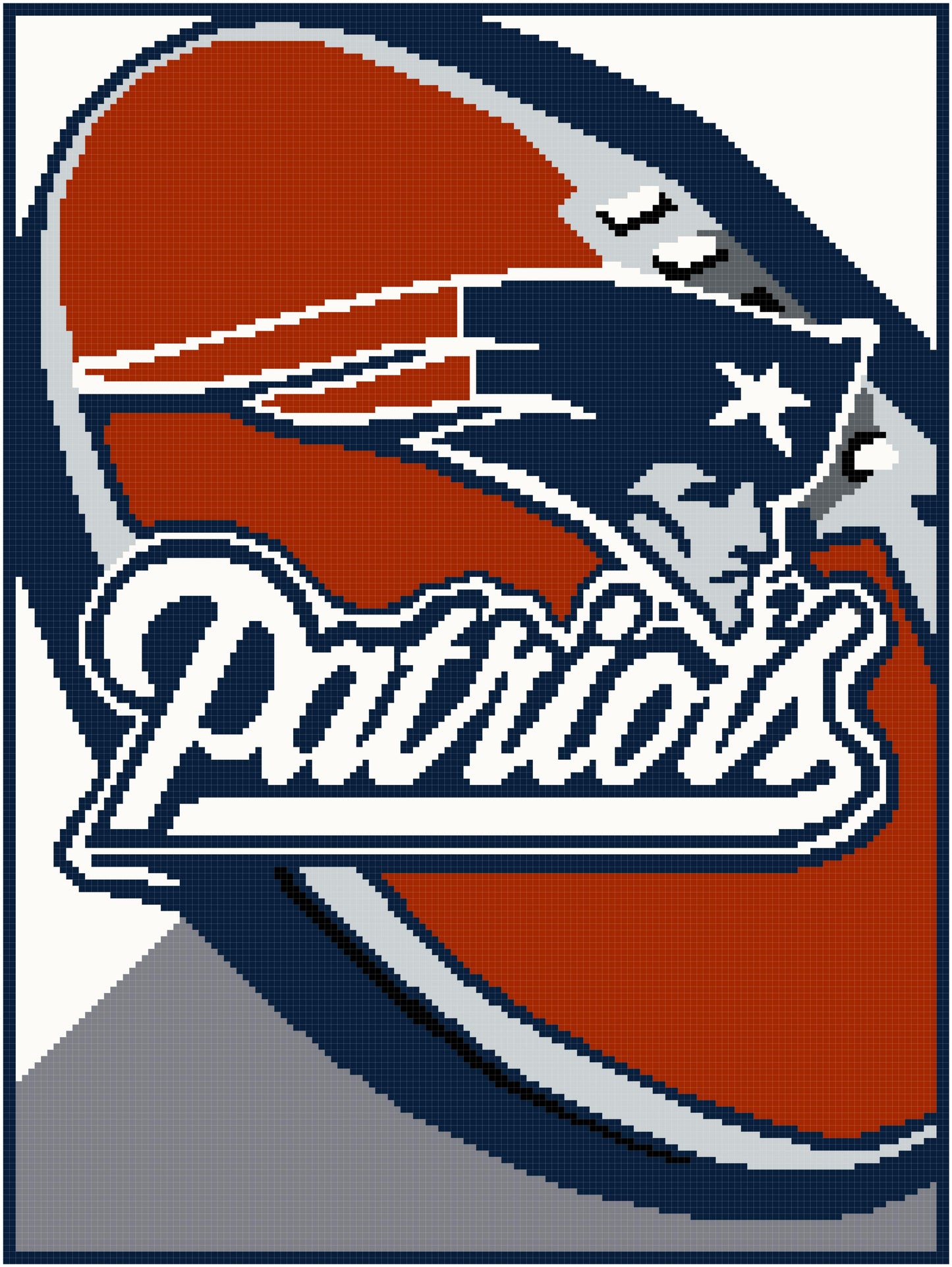 New England Patriots Football 150x200