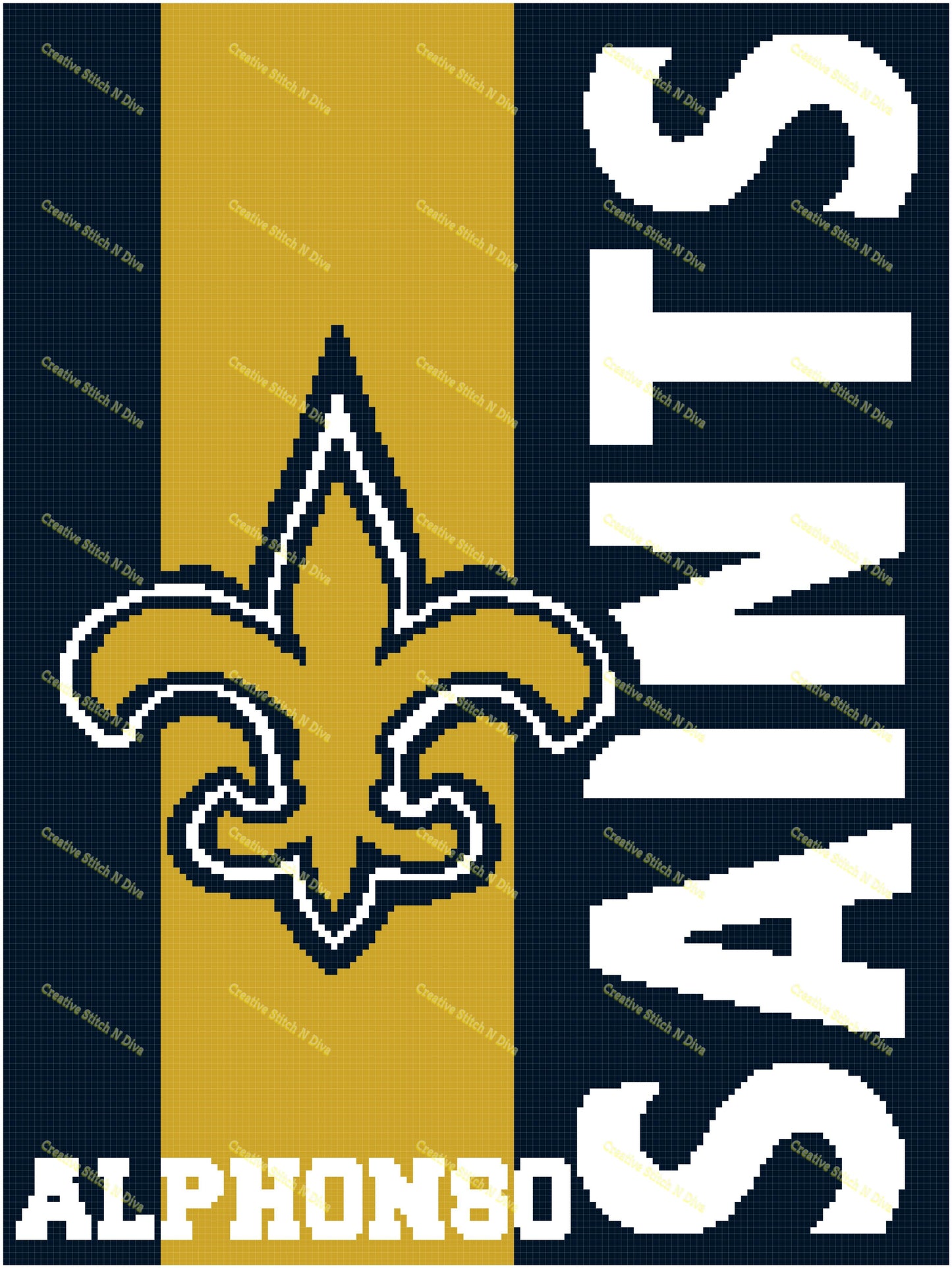 New Orleans Saints Flag 150x200