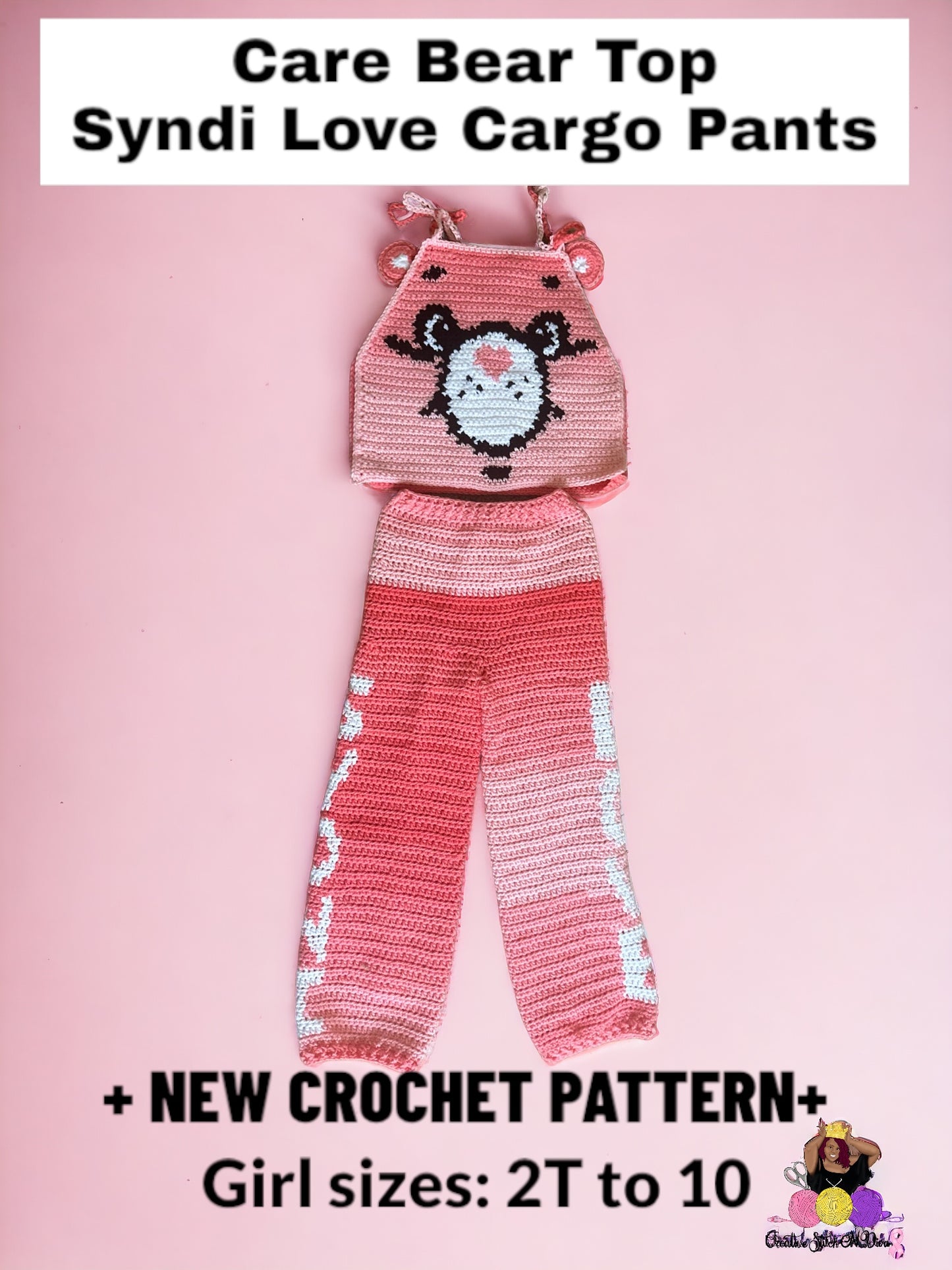 Kids Care Bear Inspired Top Crochet Pattern