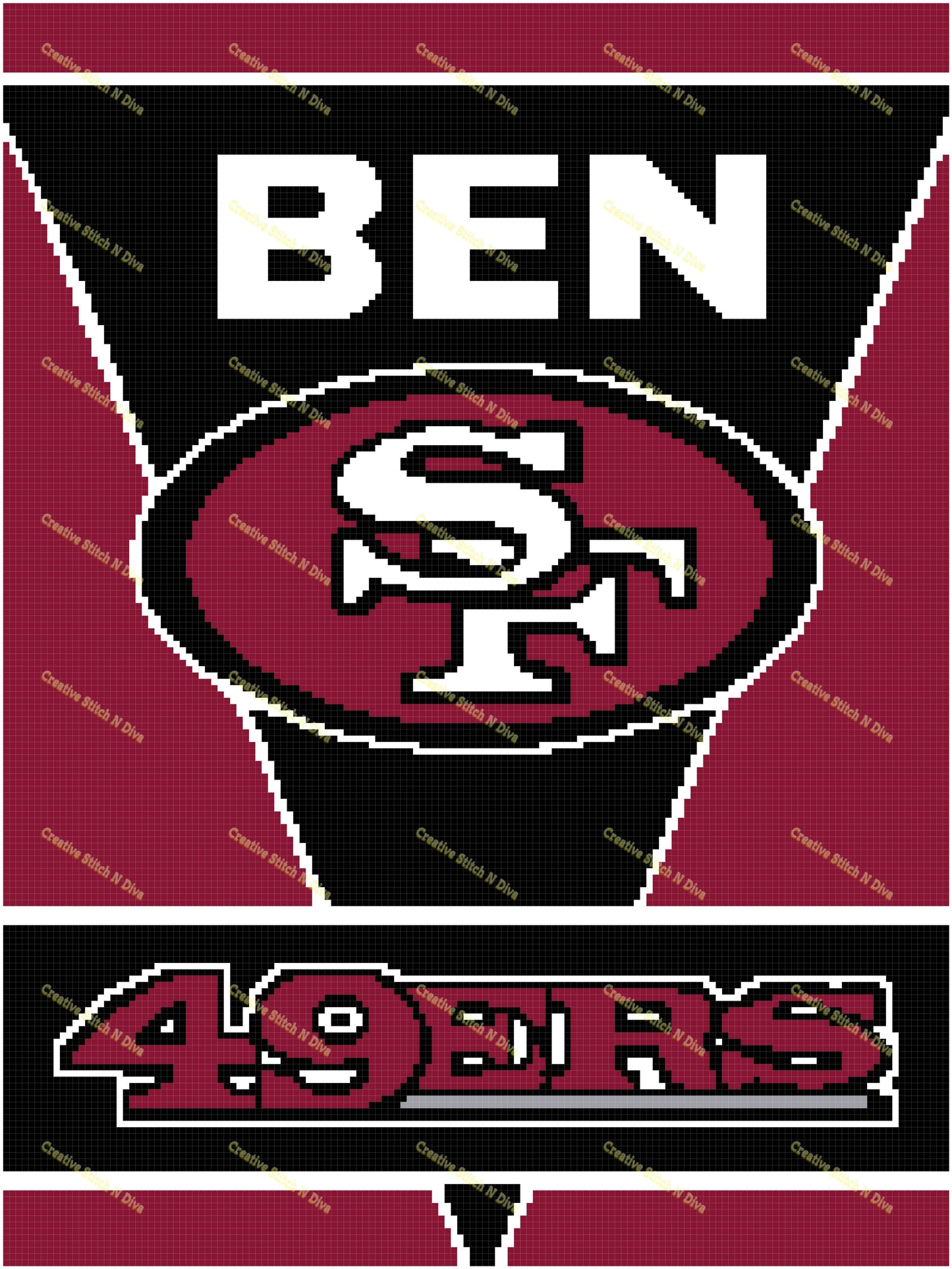 San Francisco 49ers 150x200 PERSONALIZE