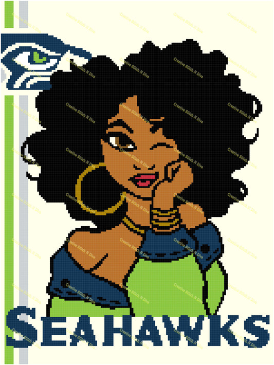 Seattle Seahawks on Fleek 150x200 PLAIN