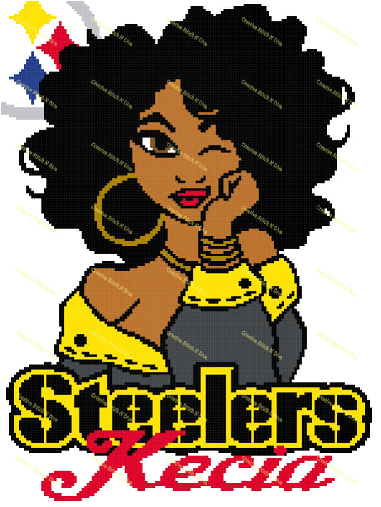 Steelers on Fleek 150x200 Personalize