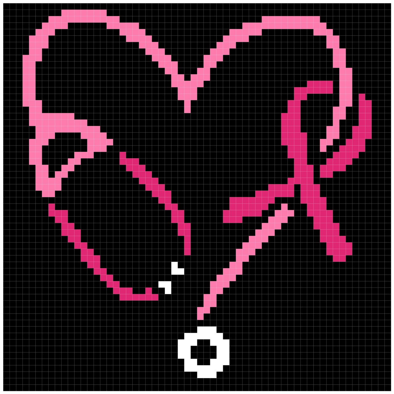 Stethoscope Awareness Ribbon Pillow 60x60