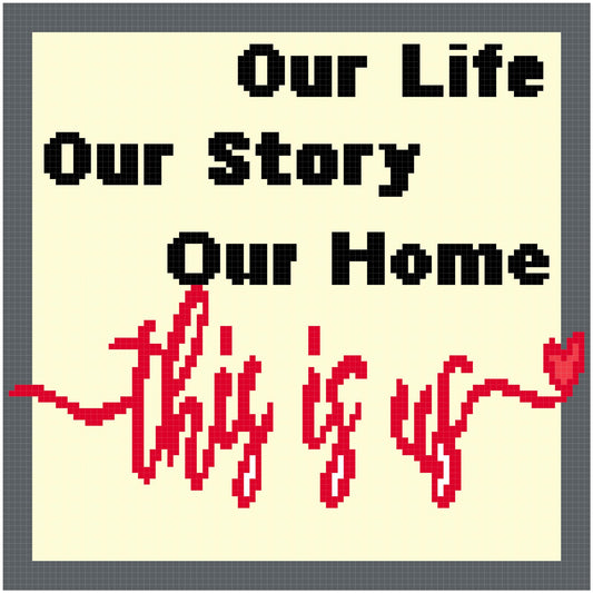 This is us Pillow 100x100