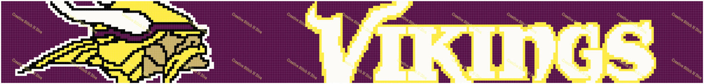 Vikings Scarf 300x36