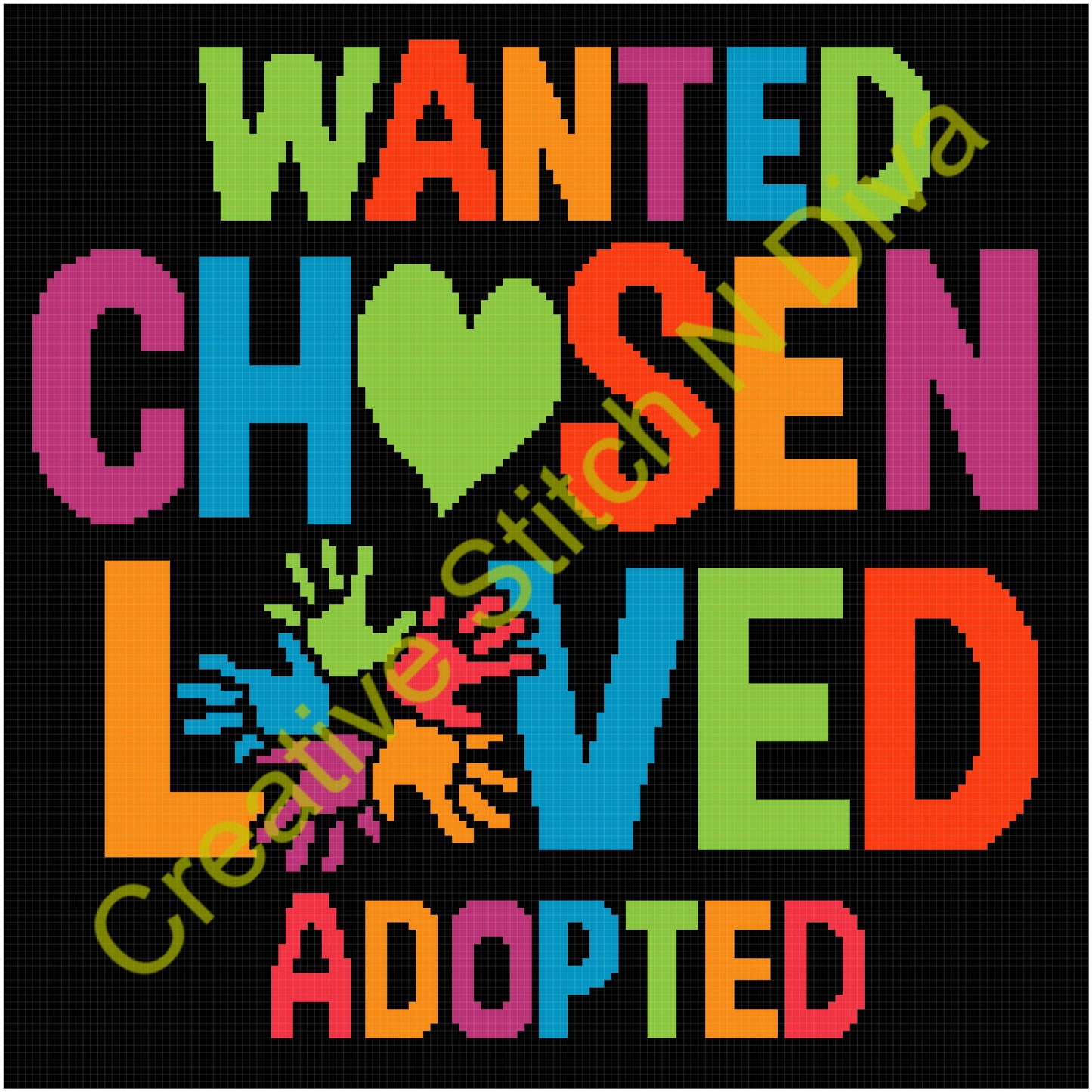 Wanted Chosen Loved Adopted 150x150