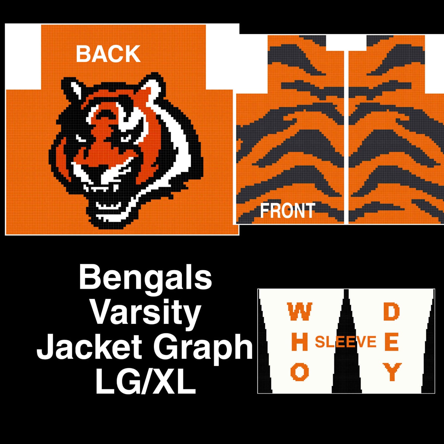Bengals Varsity/Cardigan Graph