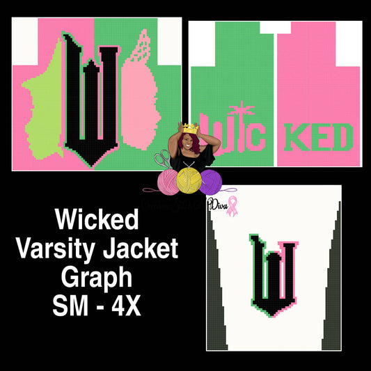 Wicked Varsity Jacket Graph ONLY