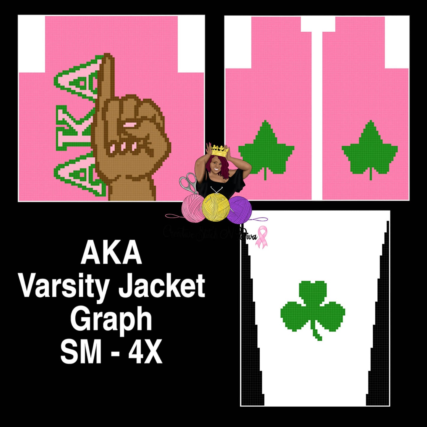 AKA Varsity Jacket Graph ONLY