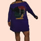 Off The Shoulder Afro Lady Dress Crochet Pattern