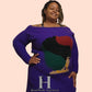 Off The Shoulder Afro Lady Dress Crochet Pattern