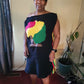 Off The Shoulder Afro Lady Dress Crochet Pattern