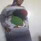 Off The Shoulder Afro Lady Dress Crochet Pattern