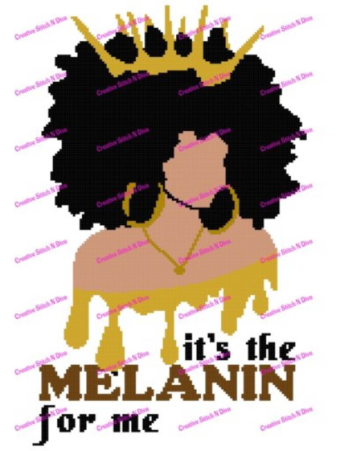 Its the Melanin For Me 150x200