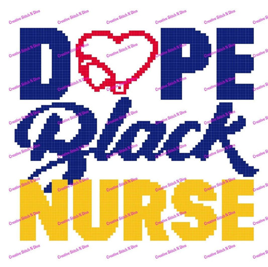 Dope Black Nurse 100x100