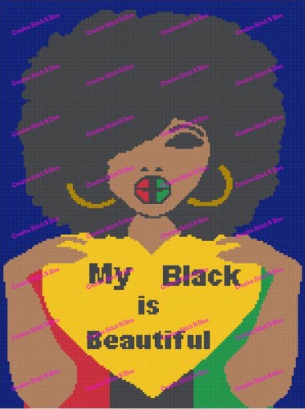 My Black is Beautiful 150x200