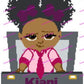 Baby Boss Afro Puff PLAIN 120x150