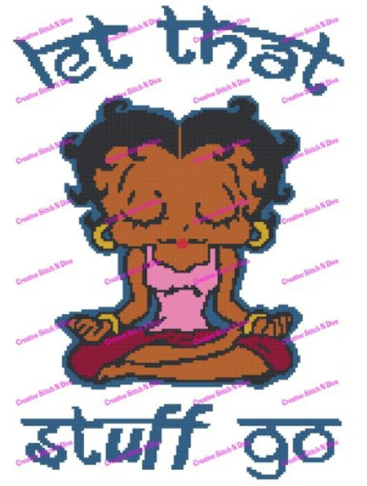 Copy of Betty Boop Let That Stuff Go 150x200