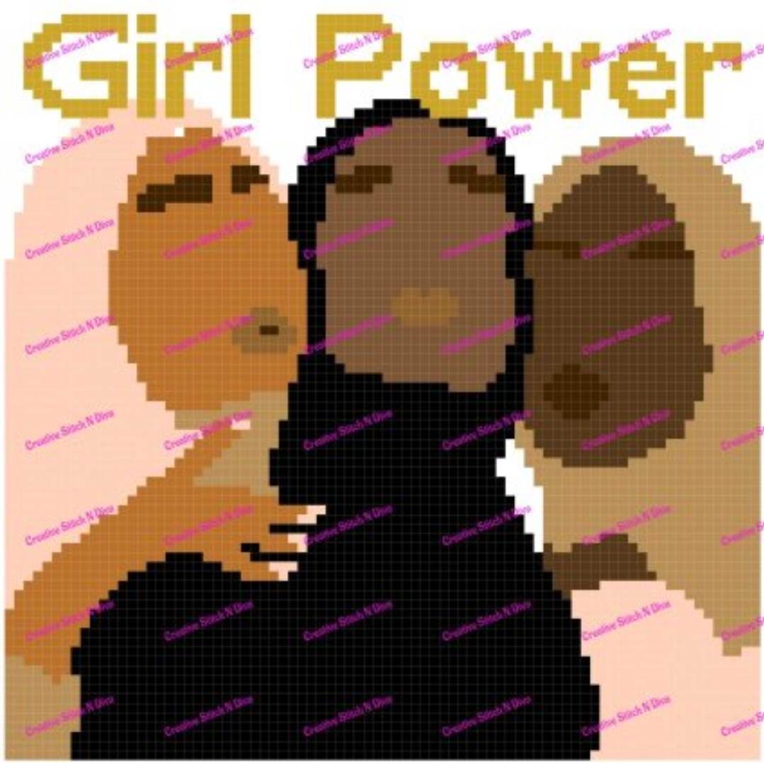 Muslim Girl Power Pillow 80x80